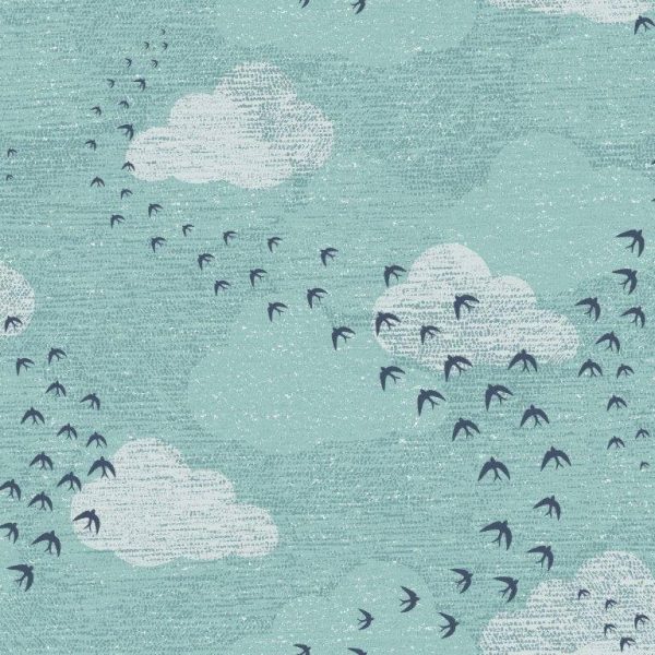 Fabric-Dashwood-Elements-Birds-Sky-Clouds