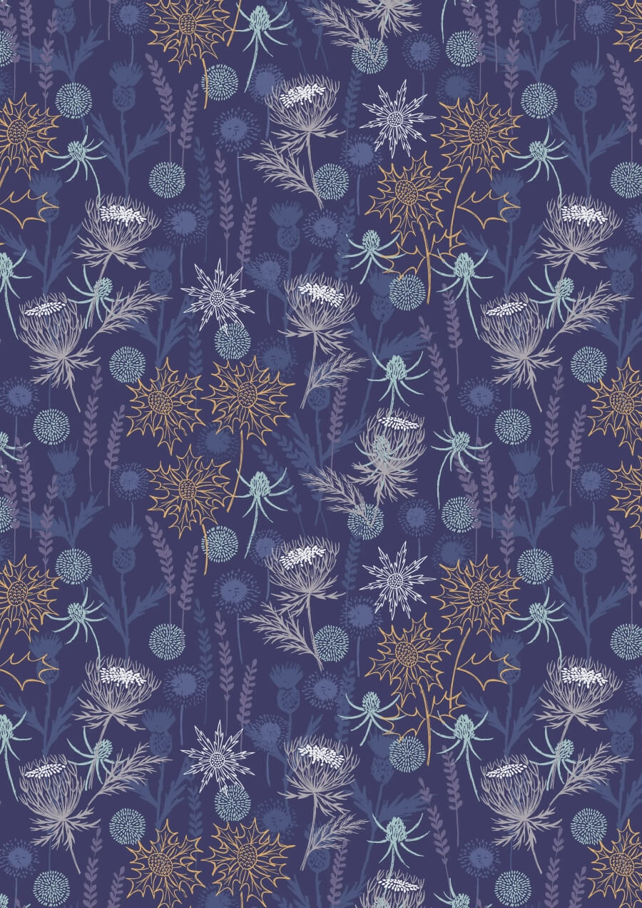 Fabric-L&I-64823-Iona-Dark-Blue-Thistle-02